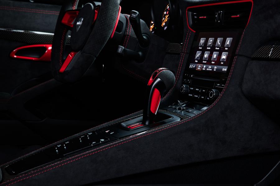 Детали интерьера Porsche 911 GT3 by Techart (991) 2017 года  (фото 14 из 18)